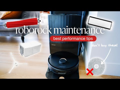 How to clean Roborock Q Revo FAST! Maintenance for Best Performance and Odor Control 🫧🧹