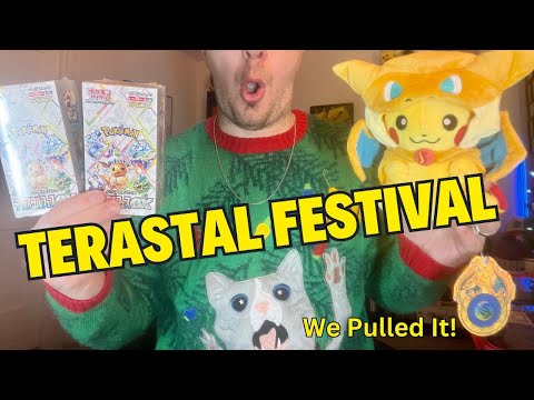 Terastal Festival for Christmas!!!  Eeveelution and Master Ball Hunt Is On...