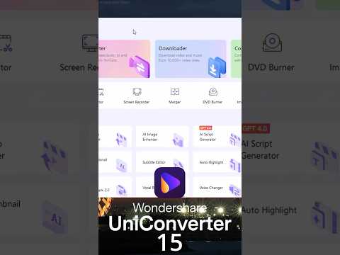 Wondershare Uniconverter 15 CHANGES the Game for Video Conversion