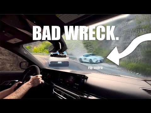 SUPERCAR RALLY: MOUNTAIN CARVING GONE WRONG (WRECK)