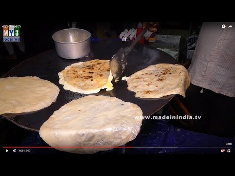 Omelette Chapathi | Egg Chapathi | Egg Roti | Indian Flat Bread with Egg | FOOD & TRAVEL TV