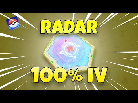 RADAR POKEMONS 100 % IV POKEMON GO!