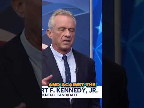 RFK Jr. "What qualifies me to be president"