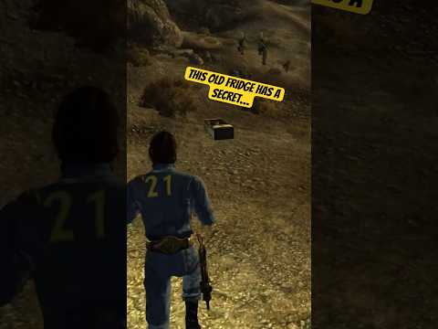 Fallout New Vegas shows us how NOT to survive a Nuclear Blast. #Fallout #indianajones #easteregg