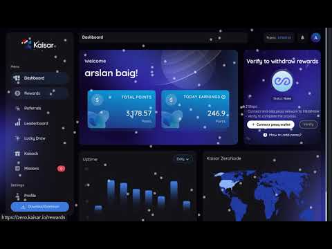 Kaisar Network Airdrop - Run Extension Node Earn Rewards