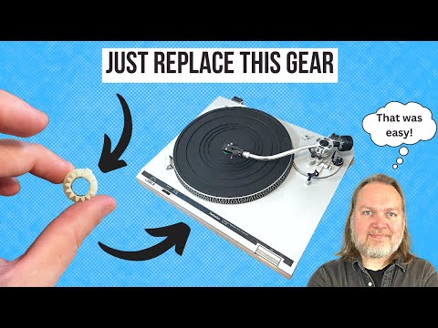 How to QUICKLY repair the broken auto return on a Technics turntable