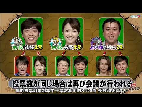 【伦敦之心字幕组】日综：心理battle 杀人游戏《人狼》