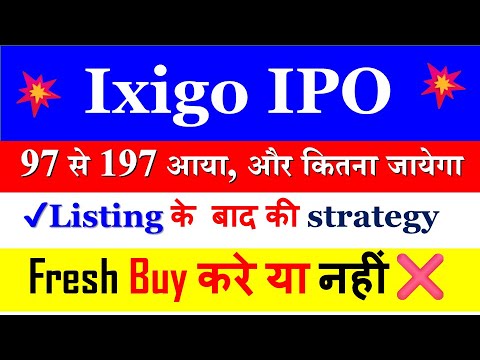 IXIGO share latest news | Next Target | IXIGO share News | IXIGO Share