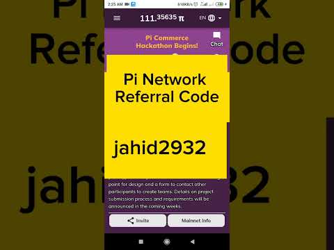 Pi coin network referral code. pi app referral code. pi network app invite code.#pinetworkreferral