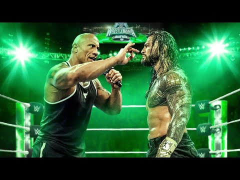 WWE 2K24 ROMAN REIGNS VS. THE ROCK #sports #wwe #2024