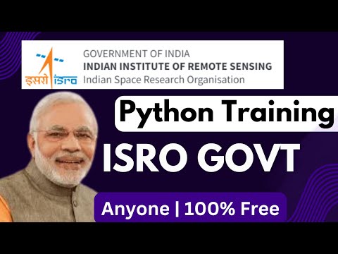 Free Python Training By ISRO | Free Certificate Online | Anyone Join Free