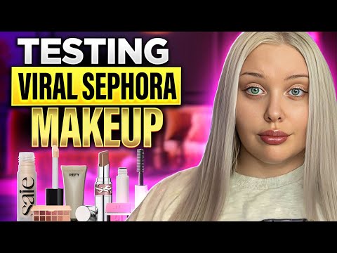 Testing the Most VIRAL Sephora Makeup Products