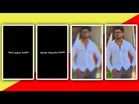 🔥New Trending Boys Attitude Video Editing Kannada in Alight motion New Video Editing #alightmotion