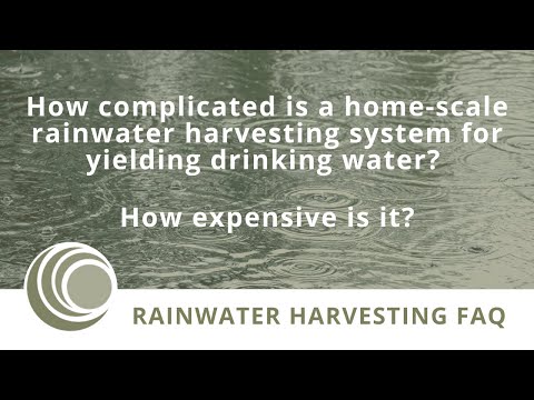 Rainwater Harvesting Feasibility & Cost Estimating