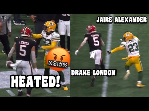 Drake London ‘BULLIED’ Jaire Alexander 😳👀 (WR Vs CB) Packers Vs Falcons 2023 highlights