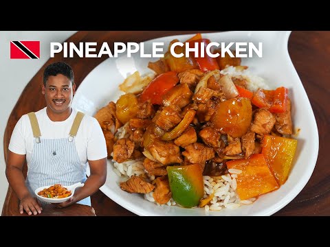 Tantalizing Pineapple Chicken Recipe by Chef Shaun 🇹🇹 Foodie Nation