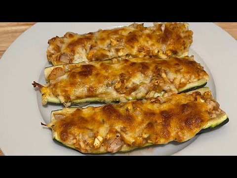 How to make stuffed zucchini boats