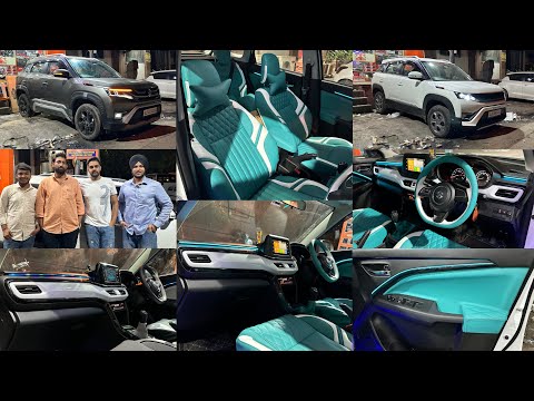 brezza modified 2024 | Brezza lxi मे हुआ ऐक हटके interior | brezza lxi modification | new brezza