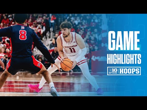 Detroit Mercy at Wisconsin | Highlights | Big Ten Men's Basketball | 12/22/2024