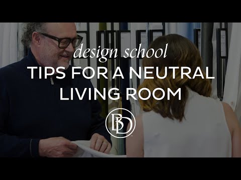 Create a Neutral Backdrop | Design School