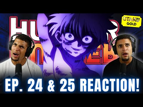 KILLUA IS SET FREE! | Hunter x Hunter Episodes 24 & 25 REACTION!!