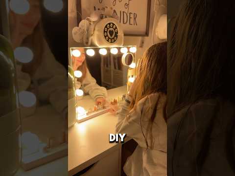 DIY Vanity & Mirror for under $200 😍