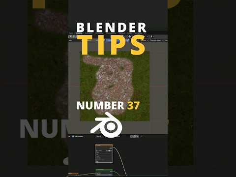 Blender Tip 37 Mix Materials ✔️ #blender #blendertutorial #blender3d #quicktips