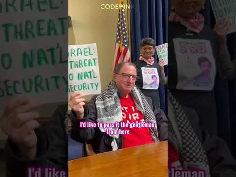 People's Hearing on Weapons to Israel in Congress