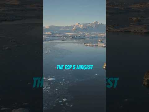 Top 5 Largest Glaciers in Antarctica! #glacier #largest #shorts