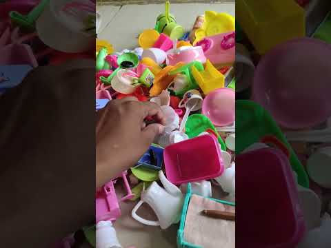 Apke liye hei #tinykitchenset #kitchenset #miniaturetoys #miniaturekitchenset #first #unboxing