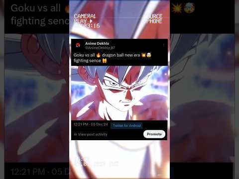 Goku use ultra instinct 🔥😱 #anime #viral #shorts #trending