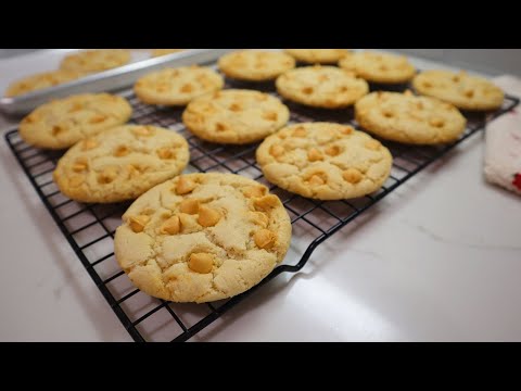 Chewy Butterscotch Cookies | Easy and Eggless