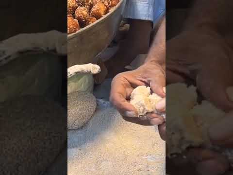 Street Food Around the World 🔥 sesame balls anarsa