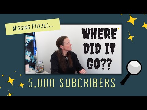 Disappearing Puzzles?? 5,000 Subscribers & Jigsaw Puzzle Display Update