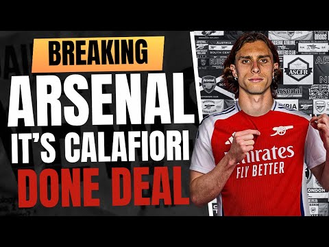 Riccardo Calafiori Is A Gooner!