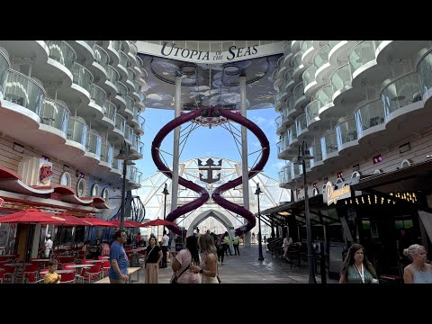 Royal Caribbean Utopia of the Seas The Boardwalk 4k