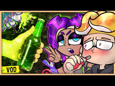 THE DRINKING GAME RETURNS | SPLATOON 3 LIVE (w/@Wiibird46!)