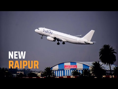 Airport Raipur Indigo Take Up View l Raipur Airport Plane Take Up Video #airport #youtube #viral