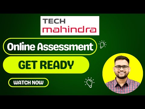 Received Assessment Link | Tech Mahindra Assessment Email | Tech Mahindra Freshers Hiring 2021 |