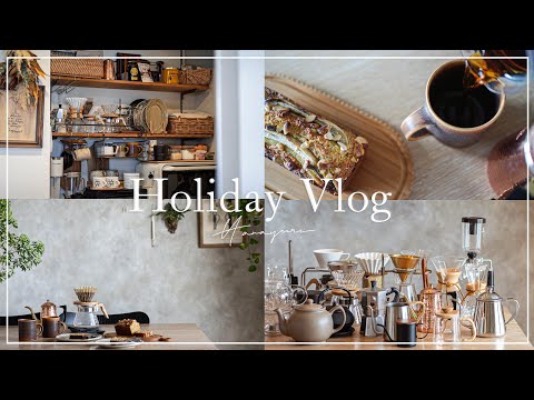 [Vlog] Kitchen storage DIY / Oatmeal making sweets, Coffee Time