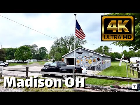 【4K】Madison Ohio - Day Walk - May 2024