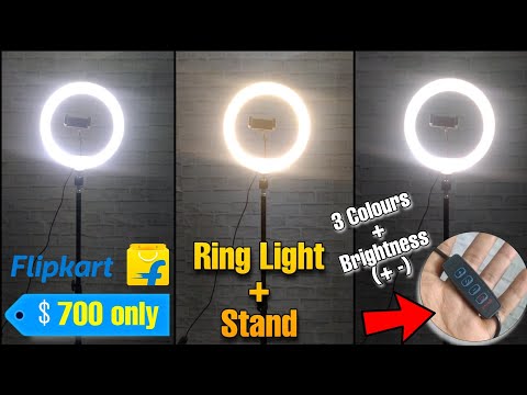 Ring Light and Mobile Stand for Youtube Videos and Instagram Reels | Best Quality Ring Light + Stand