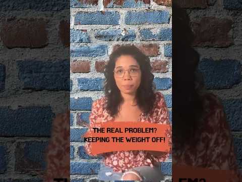 Registered dietitian on the REAL problem with weight loss!