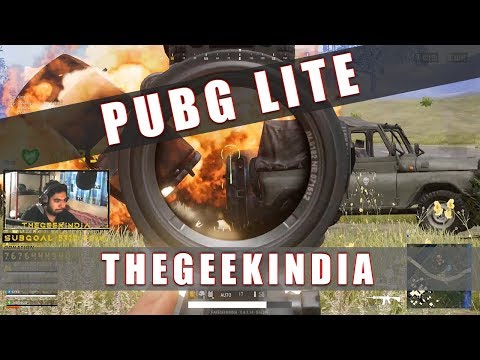 PUBG LITE REAL GAME | REAL SKILLS | PUBG LITE HIGHLIGHTS | THE GEEK INDIA