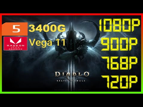 Diablo 3 | Ryzen 5 3400G Vega 11 2x8 (2666MHz) 16GB RAM