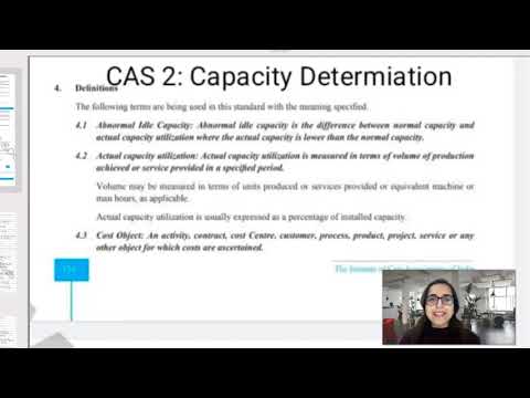 CAS 2: CAPACITY DETERMINATION | CMA FINAL | COST AND MANAGEMENT AUDIT | PAPER-17 | GROUP 4