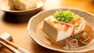 【今日は手を抜きたい】疲れたときの優しい味！10分で完成『絹豆腐のあんかけ』