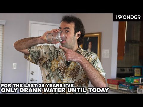 This Man Never Drank Anything But Water For The Past 28 Years