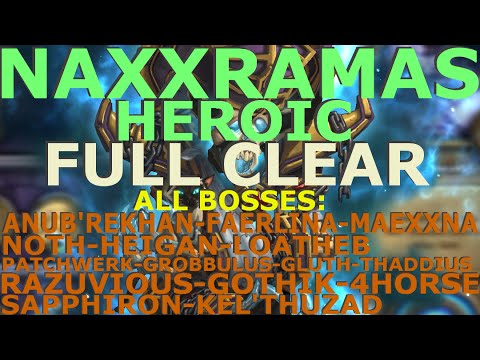 Heroic Naxx All 15 Bosses! (Deck list + Matches)!