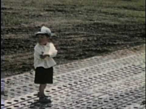 Tachikawa Air Base Open House 1960  Typhoon Damage